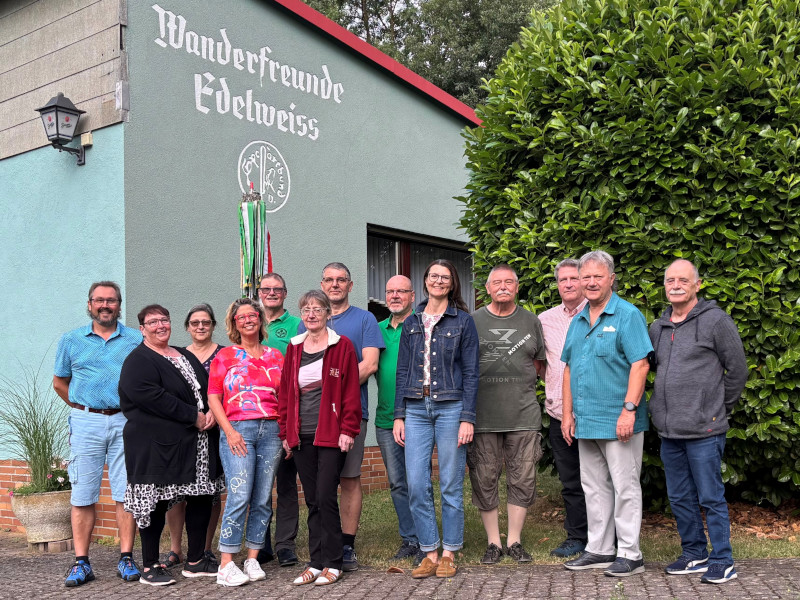 Wanderfreunde Edelweiss Großkrotzenburg - Erweiterter Vorstand 2022